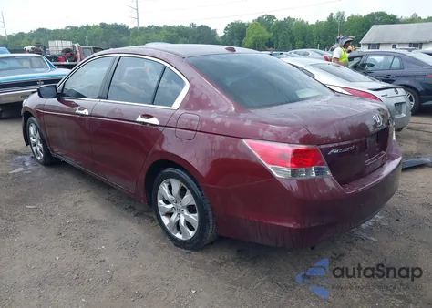 2008 Honda Accord 3.5 Ex-L из США, поврежденный, VIN 1HGCP368X8A004989